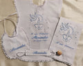 Set Battesimo in lino Personalizzabile - 001