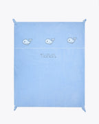Coperta a coste con ricamo - I26177A