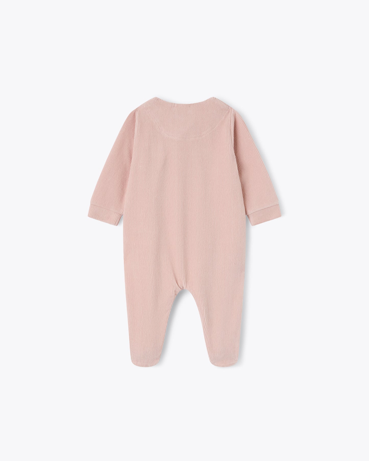 Tutina rosa a coste - I26419R