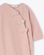 Tutina rosa a coste - I26419R