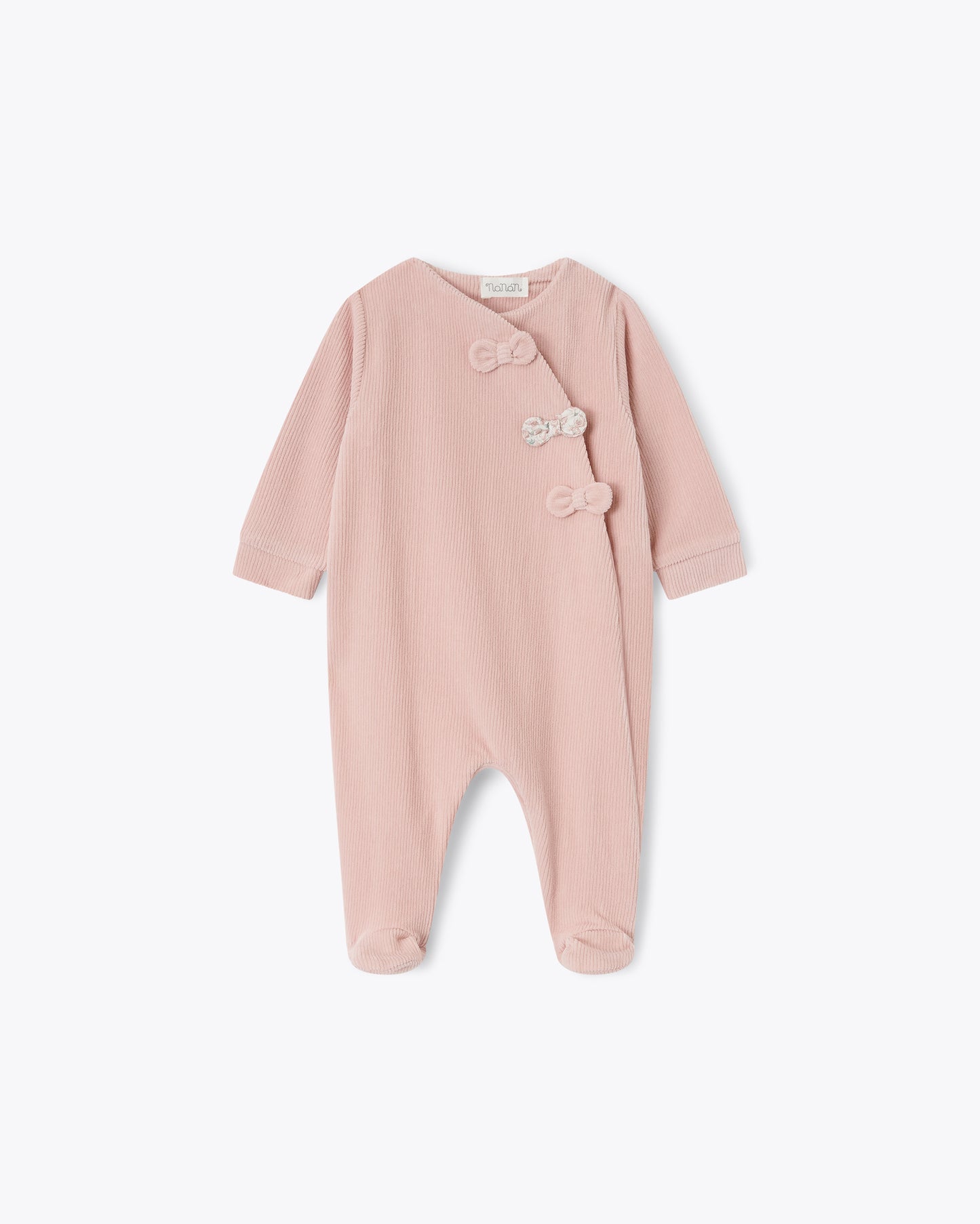 Tutina rosa a coste - I26419R