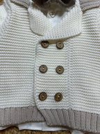 Completo Battesimo 4 pezzi - G0448A