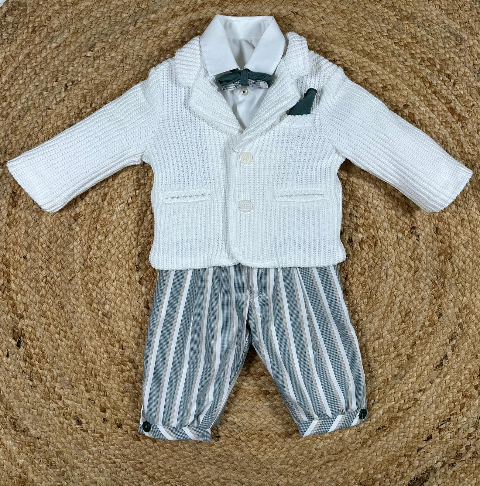 Completo Battesimo 4 pezzi - G0438A