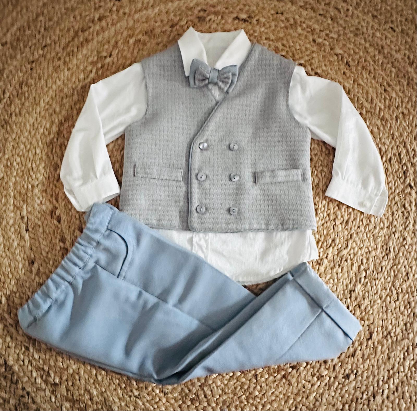 Completo Battesimo 4 pezzi - I22541