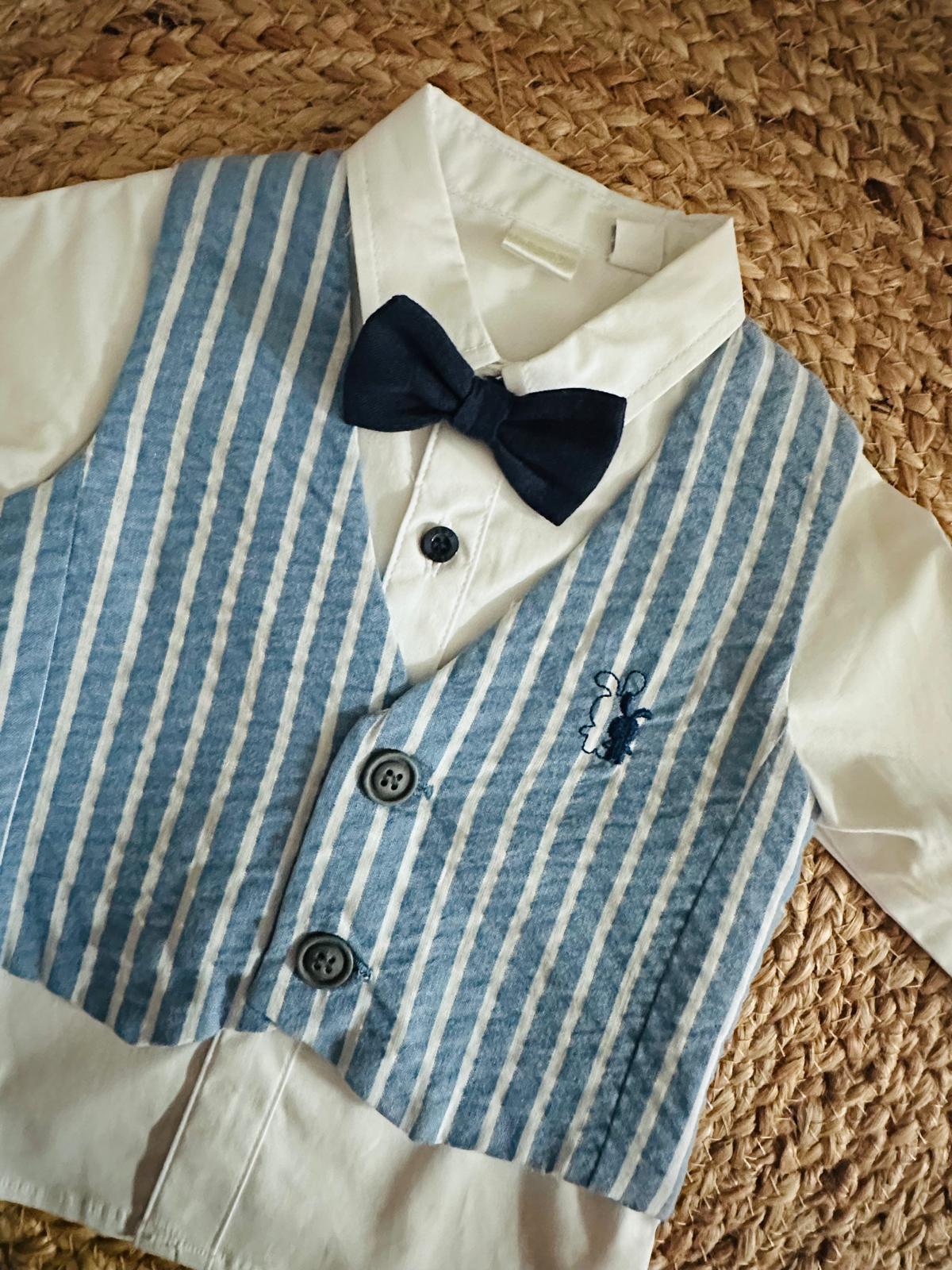 Completo Battesimo 4 pezzi - 6105/00