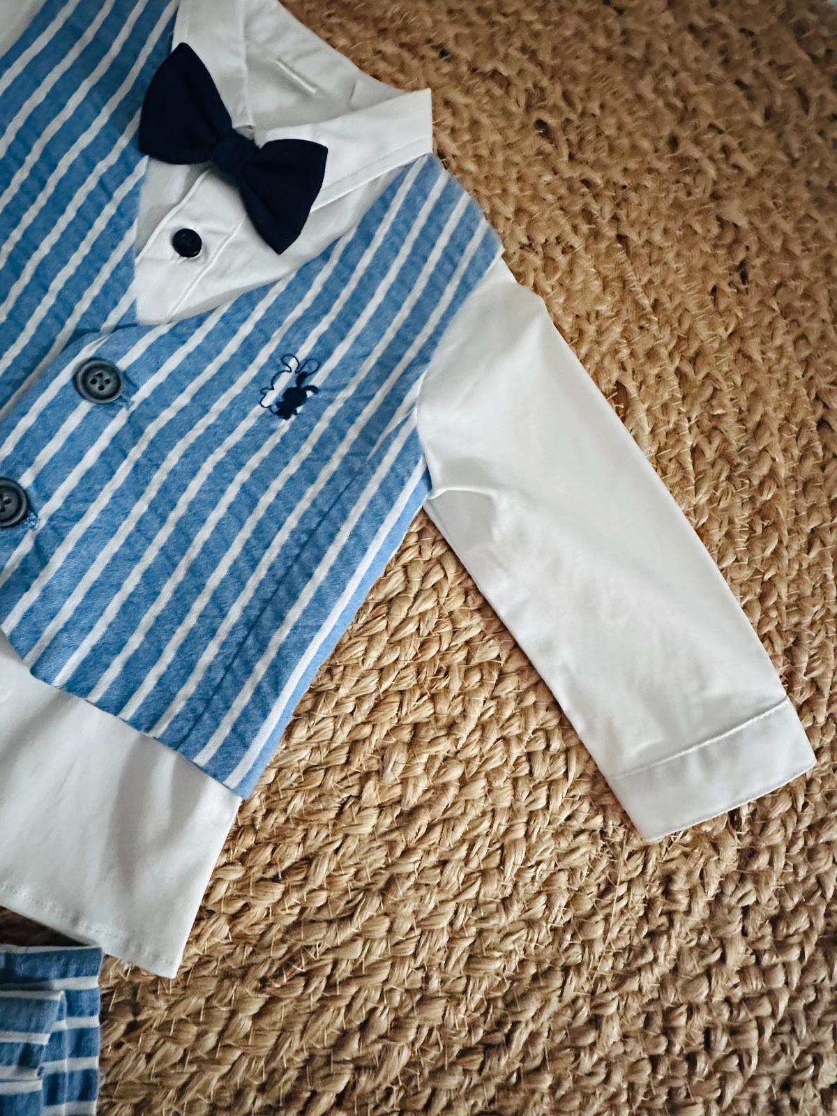 Completo Battesimo 4 pezzi - 6105/00