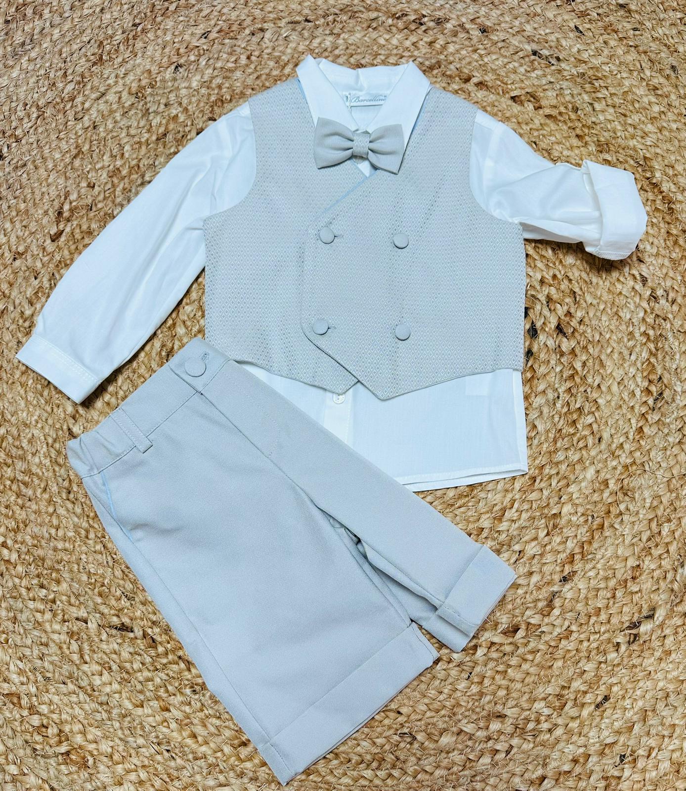 Completo Battesimo 4 pezzi - 120705