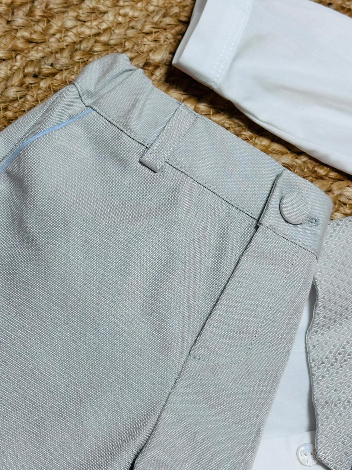 Completo Battesimo 4 pezzi - 120705