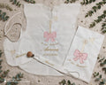 Set Battesimo in lino Personalizzabile - 002