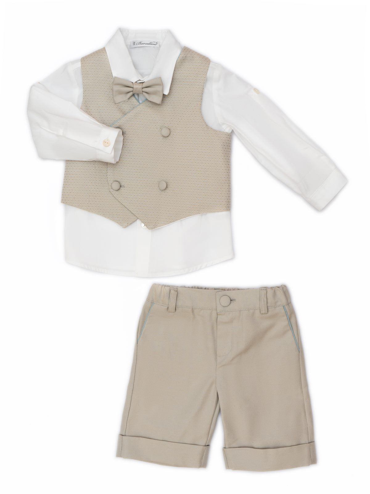 Completo Battesimo 4 pezzi - 120705